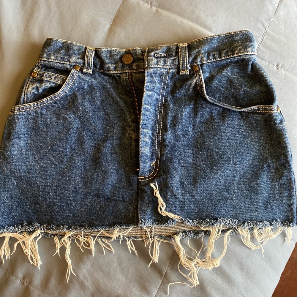 Super Rare Vintage Levi’s Mini Skirt